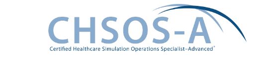 Congratulations Tom Dongilli on earning Certified Healthcare Simulation Operations Specialist-Advanced™ (CHSOS-A™)